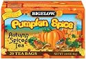 Bigelow Pumpkin Spice Tea, 1.64-Ounce Boxes (Pack of 6)