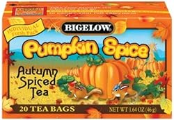 Bigelow Pumpkin Spice Tea, 20-Count (Pack of 6)