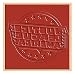 Rubber Stamp DC Comics Originals Justice League Logo Rubber Stamp