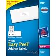 Avery&reg; Easy Peel White Mailing Labels for Laser Printers, 1 x 2-5/8 Inches, Box of 3000 Labels (5160)