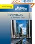 Essentials of Business Law