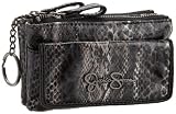 Jessica Simpson Rudy Coin/Key Pouch,Black,one size