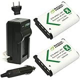 Wasabi Power Battery (2-Pack) and Charger for Sony NP-BX1, NP-BX1/M8