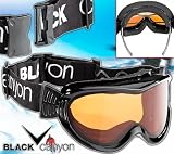 Produkt-Bild: Black Canyon Skibrille f&uuml;r Brillentr&auml;ger, schwarz, BC1265