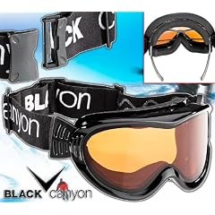 Black Canyon Skibrille f�r Brillentr�ger, schwarz, BC1265