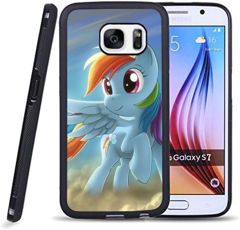 Galaxy S7 Case,My Little Pony Rainbow Dash [Rugged Armor] Resilient Ultimate Protection from Drops and Impacts for Samsung Galaxy S7 (2016)
