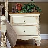 Wilshire Antique White Nightstand