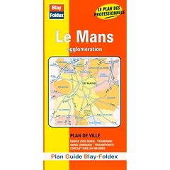 Plan de ville : Le Mans (avec un index)