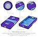 Microsoft Lumia 435 Case, INNOVAA Turbulent Armor Case W/ Free Screen Protector & Stylus Pen - Black/Black