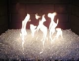 Fireplace Glass, Burner Kit 50 LBS Clear, 18