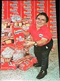 Vintage Postcard of Holsum Bread Ad with Dwarf from the Collesia Bakers in Port Denon, Long Island, New York