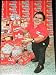 Vintage Postcard of Holsum Bread Ad with Dwarf from the Collesia Bakers in Port Denon, Long Island, New York Image