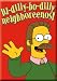 The Simpsons Flanders 'Hi-dilly-ho-dilly neighboreenos!' Refrigerator Magnet