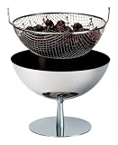 Alessi - Fruit Bowl/Colander, Black Foot