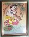 Lady & Deer at River end, Gem Art Painting, Home D&eacute;cor & Gift
