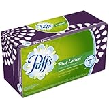 Puffs Plus Lotion Facial Tissues;124 Tissues Per Box (Pack of 24)