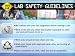 Lab Safety School Poster Series, Set of 8 laminated 18