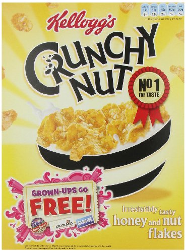 Kellogg's Crunchy Nut Cornflakes 375 g (Pack of 5) Kellogg's Crunchy Nut Cornflakes 375 g (Pack of 5) picture