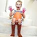 Tenworld 1-3 Years Toddlers Kids Girls Fox Pattern Knee High Socks (Coffee)