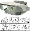 MAGNIFIER-HEADBAND BAUSCH AND LOMB MAGNA VISOR WITH 3 LENSES