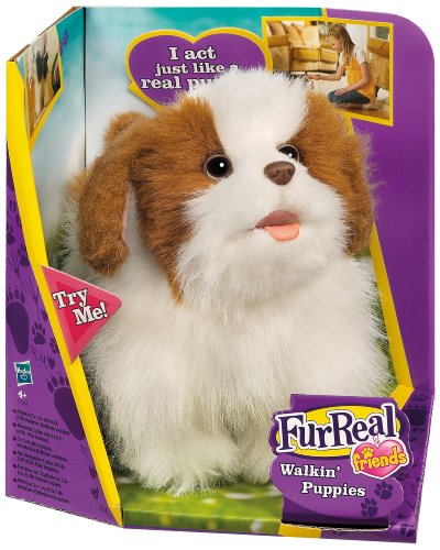 Imagen 3 de Hasbro Fur Real Friends Mi perrito andarín - Perro de peluche con movimiento