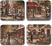 Cafe Scenes by Jason - Set of 4 Placemats