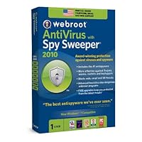 Webroot Antivirus with Spy Sweeper 1-User 2010