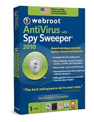 Webroot Antivirus with Spy Sweeper 1-User 2010
