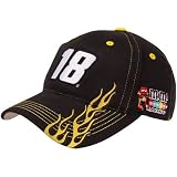 Checkered Flag Kyle Busch Burner Adjustable Hat – Black
