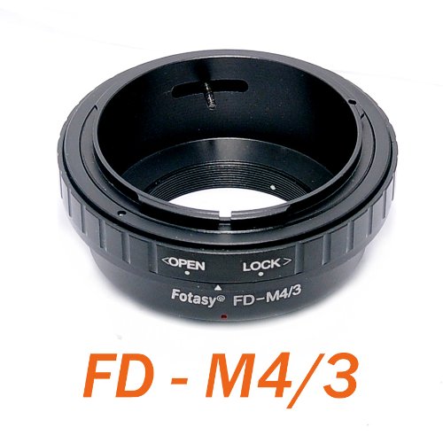 RainbowImaging Canon FD Lens to Micro 4/3 Four Thirds System Camera Mount Adapter, Olympus PEN E-P1, Panasonic Lumix DMC-GF1, GH1, G1, MSRP USD30.99