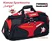 Sports : KEMPA Handball SPORTTASCHE L / schwarz/rot
