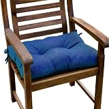 Greendale Home Fashions Outdoor Gliding Chair Cushion, Cobalt Solid