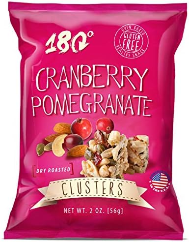 CLUSTERS WITH CRANBERRIES &amp; POMEGRANATE 2OZ