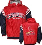 St. Louis Cardinals Half Zip Pullover Hooded Jacket