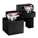 HoMedics WFL-RVRB-2EU Zen Flusswindungs-Brunnen, beleuchtet