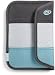 Kindle Timbuk2 sleeve nylon bag (Fits 6 "display, next-generation Kindle), Gunmetal / White / Robin