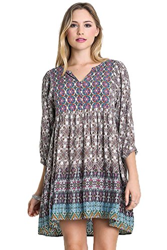 Umgee Women's Umgee Boho Dress in Regular & Plus