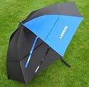 Legend Golf Gear Riesen Sturm Regenschirm Sky blue / black (1,4 m Spannweite)