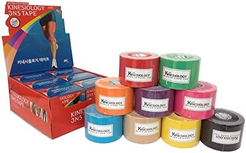12 rolls - 3NS TEX Kinesiology Muscle Care Sports Tape (6-12 days by USPS)