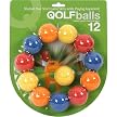 Qolf Limited-Flight Golf Balls - Multi