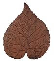 Sunset Vista Designs Wilderness Wonders Cast Iron Aspen Leaf Stepping Stone, 10 by 12-Inch