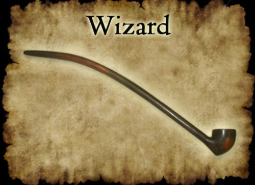 MacQueen Wooden Stem Wizard Churchwarden Briar 