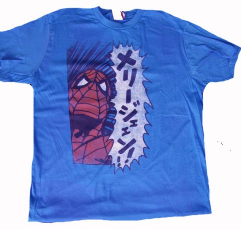  Spider-Man Mary Jane Kanji Skydiver t-shirt