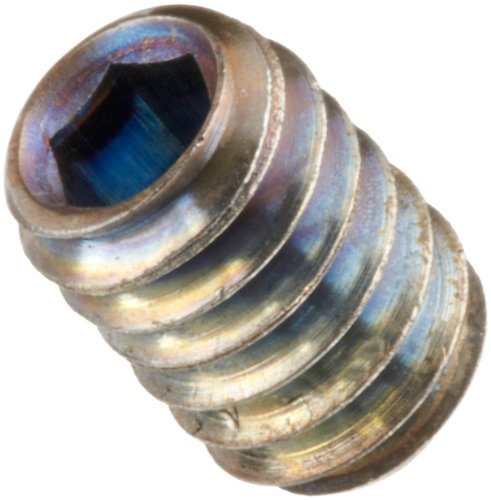 Stainless Steel Set Screw, Hex Socket Drive, Silver Tip