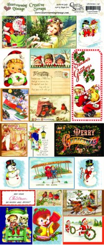 Crafty Secrets Heartwarming Vintage Creative Scraps Merry Christmas