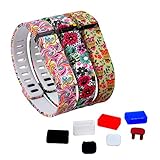 DigiHero 3 pcs Large Size Wristbands Replacement Band With Clasps for Fitbit FLEX Only /No tracker/ Wireless Activity Bracelet Sport Wristband Fitbit Flex Bracelet Replacement Arm Band Armband