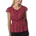 Merona&reg; Women's Easy Care Easy Wear Geoprint Top - Red