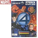  : FANTASTIC FOUR STENCIL ACTIVITY BOOK