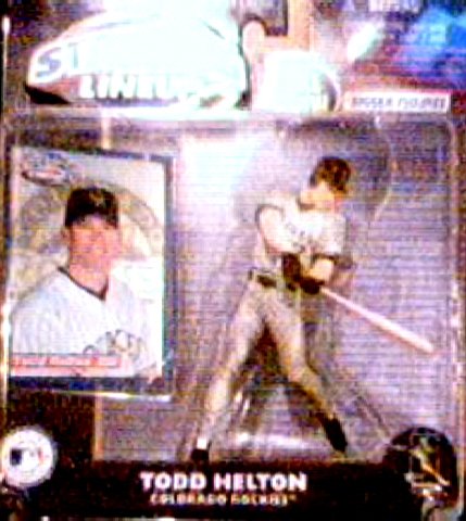 MLB Action Figure: Todd Helton MLB Starting Lineup 2 Figure-MLB Action Figure-Major League Baseball Action Figure-Major League Baseball Figures-Major League Baseball-Baseball Figures-MLB Major League Baseball