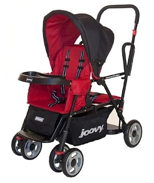 Joovy Caboose Ultralight Tandem Pushchair - Red